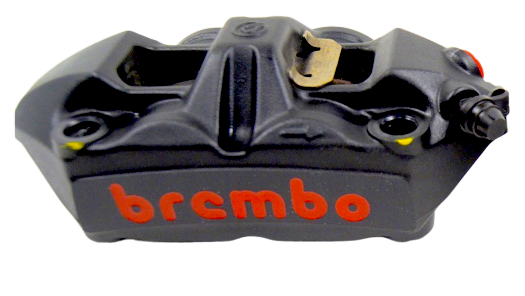 KIT PAIR OF RADIAL BREMBO RACING MONOBLOCK CALIPERS FUSE M4 108 WHEELbase 108MM/108MM LH/RIGHT WITH PADS