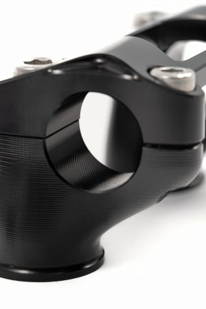 Kit riser manubrio RG<br>universale offse 21mm - Nero