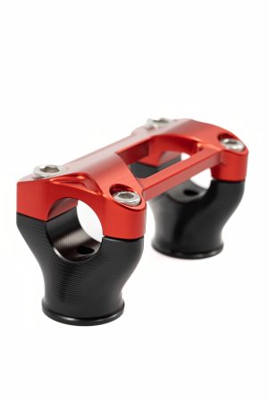 Kit riser manubrio RG<br>universale - Rosso